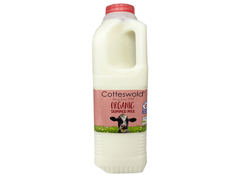 1 Litre Organic Poly Skimmed milk