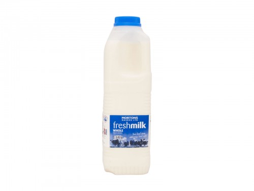1 Litre Poly Whole milk