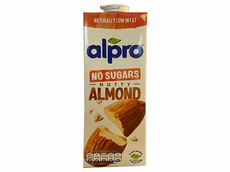 Alpro Almond Unsweetened Milk 1 Litre 