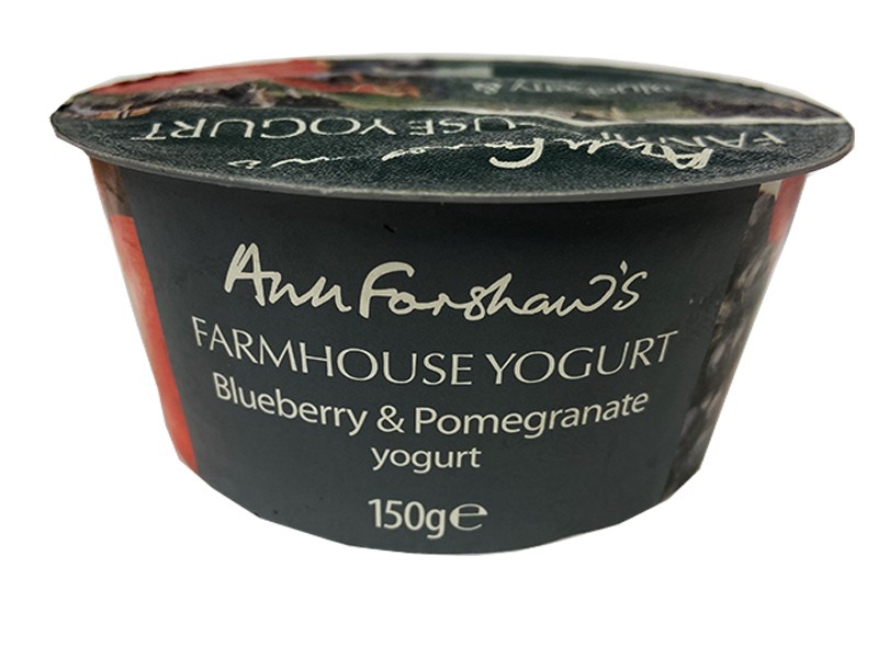 Ann Forshaw's Farmhouse Blueberry & Pomegranate Yoghurt 140g
