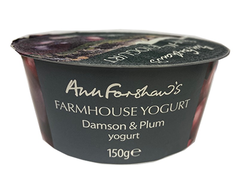 Ann Forshaw's Farmhouse Damson & Plum Yoghurt 140g