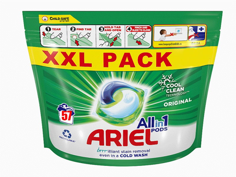 Ariel All-In-1 Pods  X 57