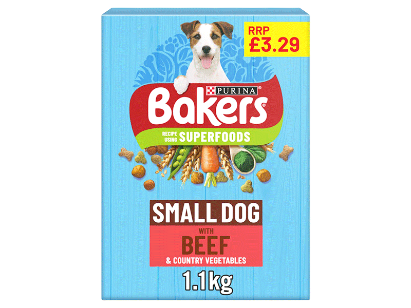 Bakers Small Dog Complete Beef 1.1Kg