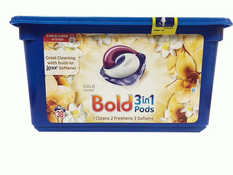 Bold '3 in 1' Pods Gold Orchid X 38