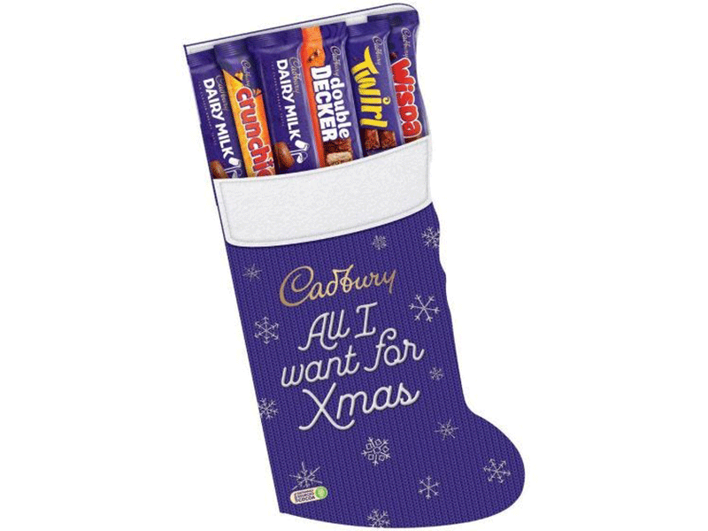 Cadbury Christmas Stocking