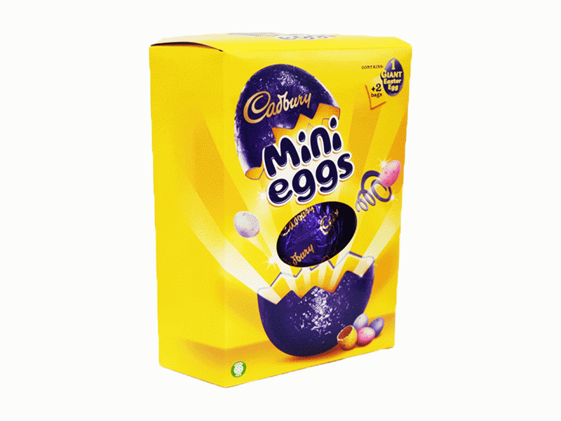 Cadbury Mini Eggs Giant Easter Egg 455g Easter Chocolates Easter