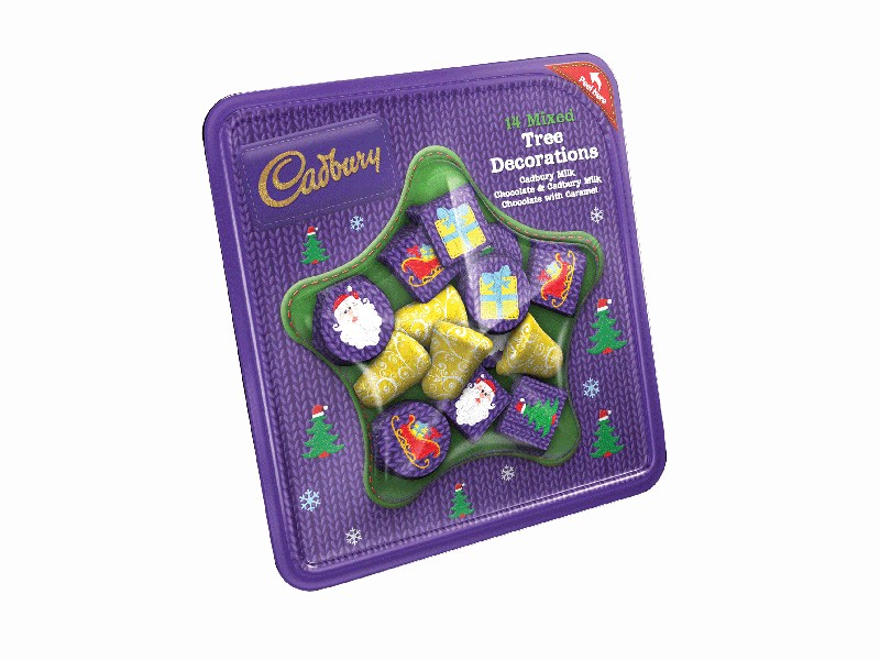 Cadbury Mixed Tree Decorations 136g