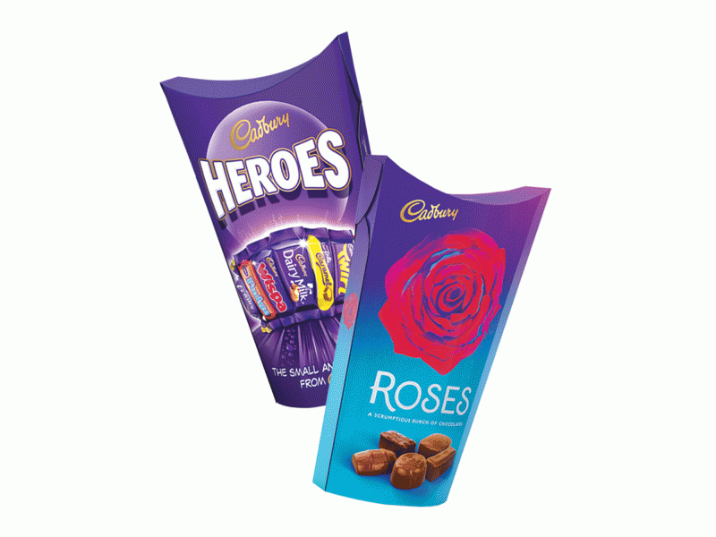 Cadbury Roses / Heroes Twin Pack