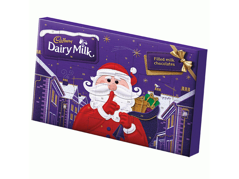 Cadbury Secret Santa Advent Calendar 200g