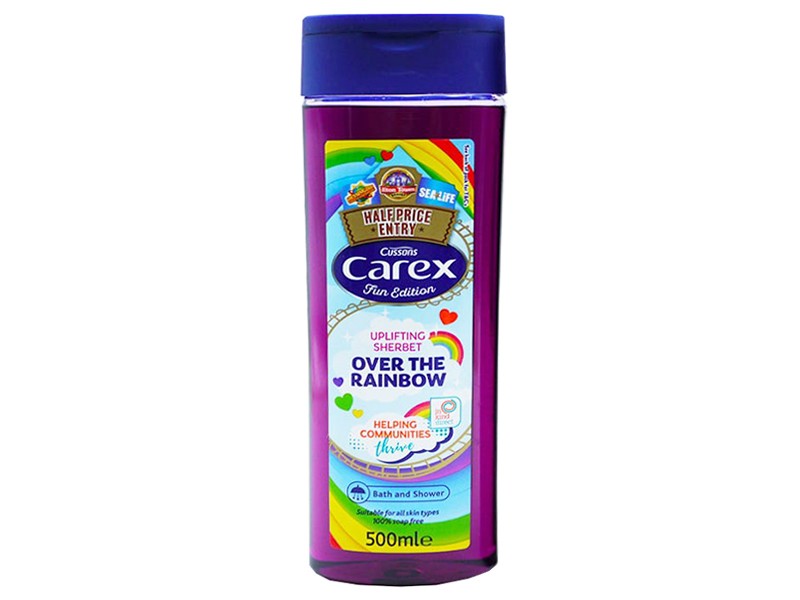 Carex Over the Rainbow Bath & Shower Gel 500ml