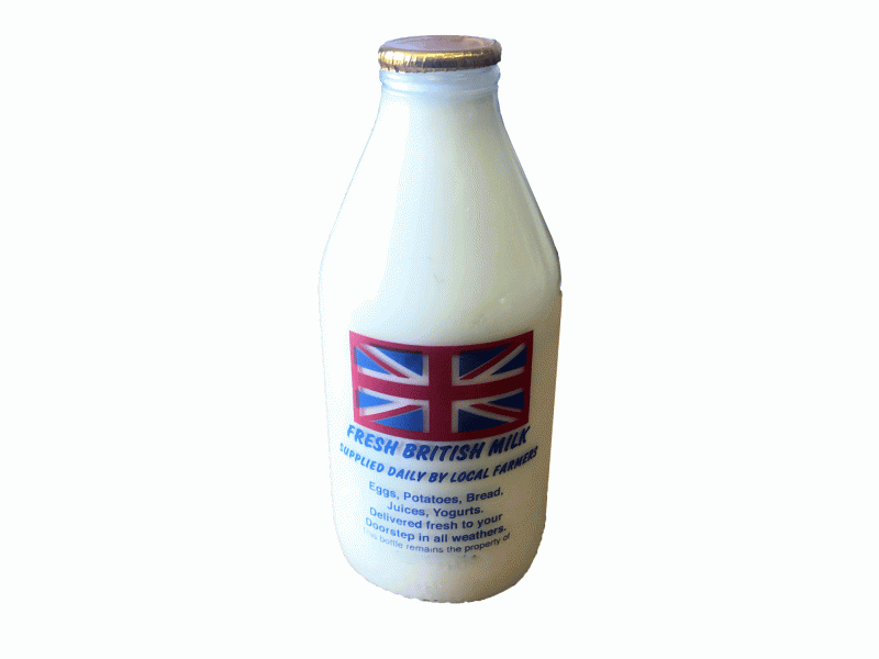 Channel Isle Milk 1 Pint Doorstep Milk Delivery Bread Delivered Cheshire