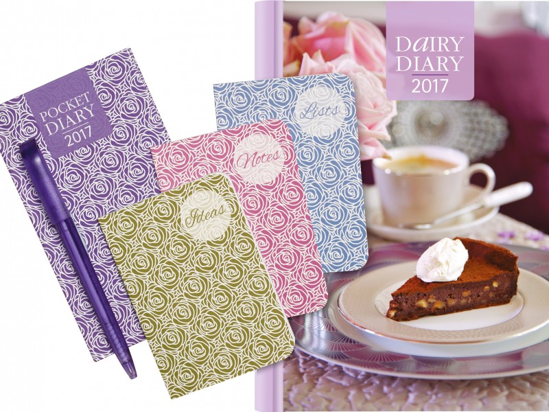 Dairy Diary Gift Set 2017