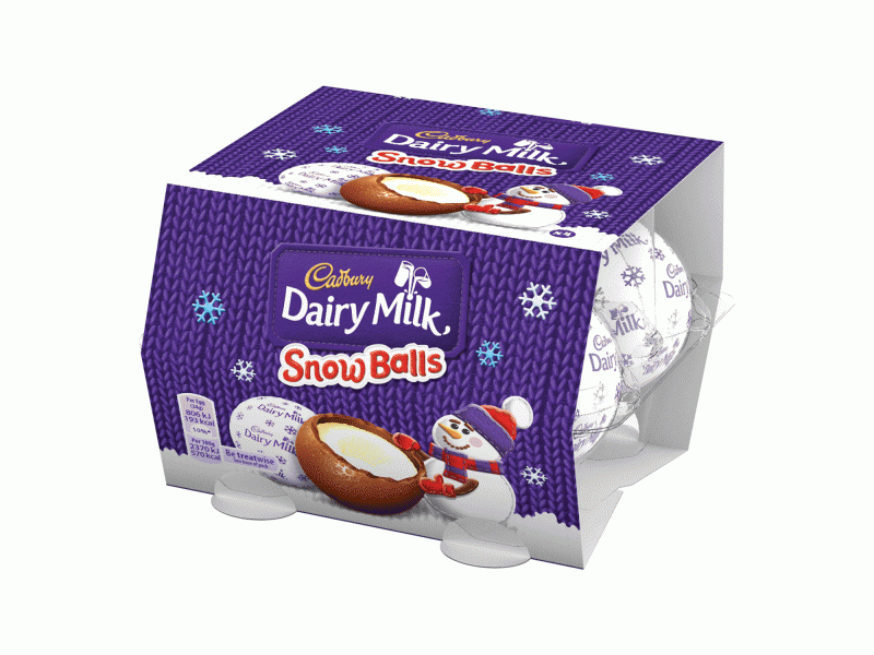 Dairy Milk Snow Balls 112g Christmas Chocolates Christmas Delivery