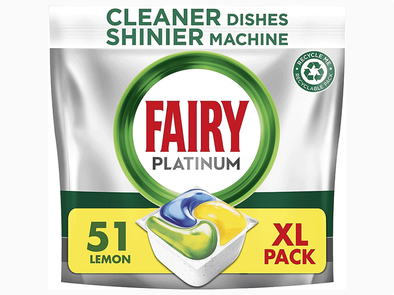 Fairy Platinum Dishwasher Tablets x57 Grocery Delivery Merseyside