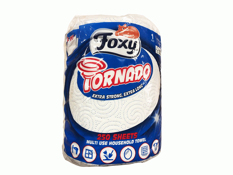 Foxy Tornado Kitchen Roll (1pk)