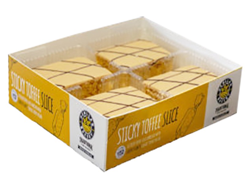 Henllan Bakery Sticky Toffee Slice x 4