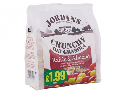 Jordans Crunchy Oat Granola Raisin & Almond 500g