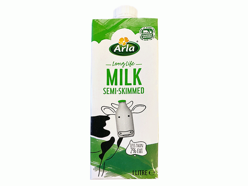 Lactofree UHT Semi Skimmed 1 Litre