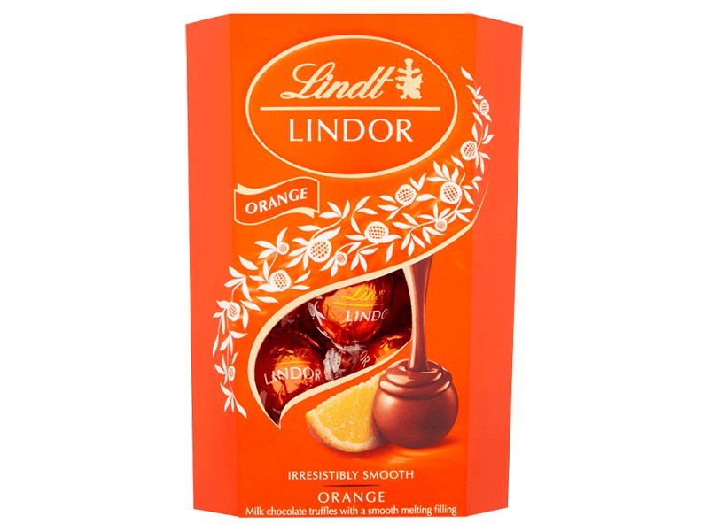 Lindt Lindor Orange Truffles