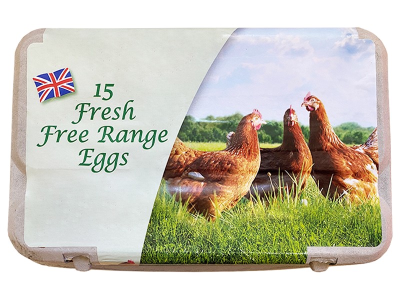 Local Free Range Eggs Medium 15pk