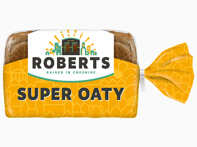 Roberts 'Super Oaty' Oatmeal Bread 800g