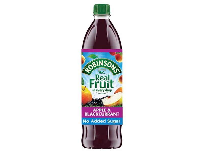 Robinsons 750ml Apple & Blackcurrant Cordial