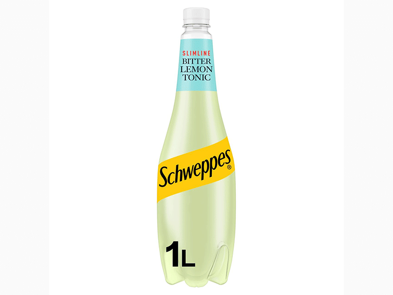 Schweppes Slimline Bitter Lemon 1 Litre