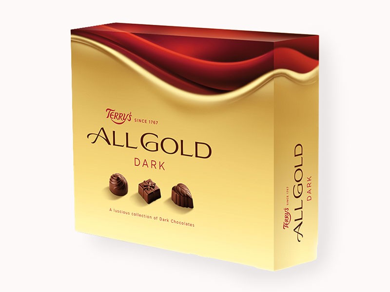 Terrys All Gold Dark Chocolate Box 190g
