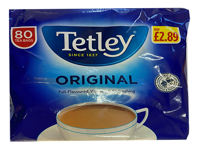 Tetley Tea Bags 80's