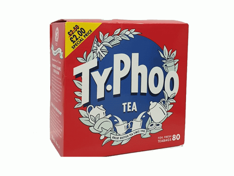 Typhoo Tea Bags 80's
