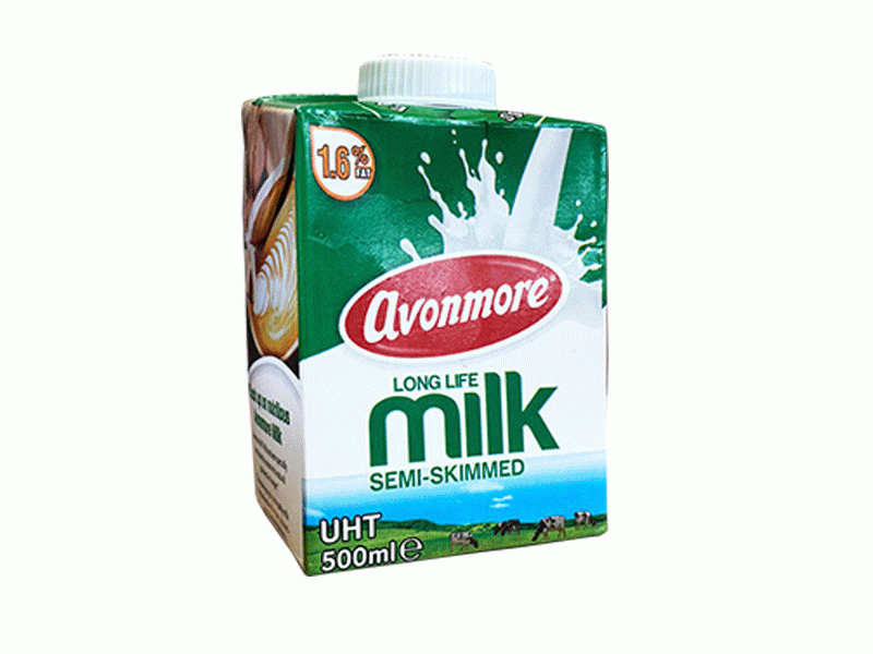 UHT 500ml Semi Skimmed Milk 