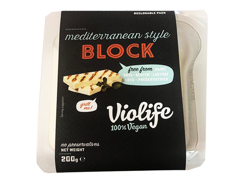 Violife Mediterranean Cheese Alternative Style Block x2 200g