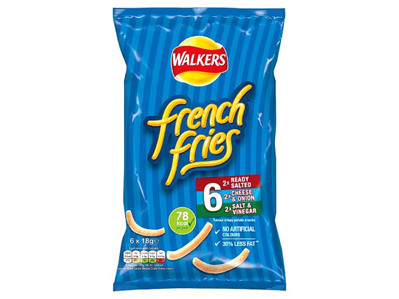 Walkers French Fries Variety 6 pack 