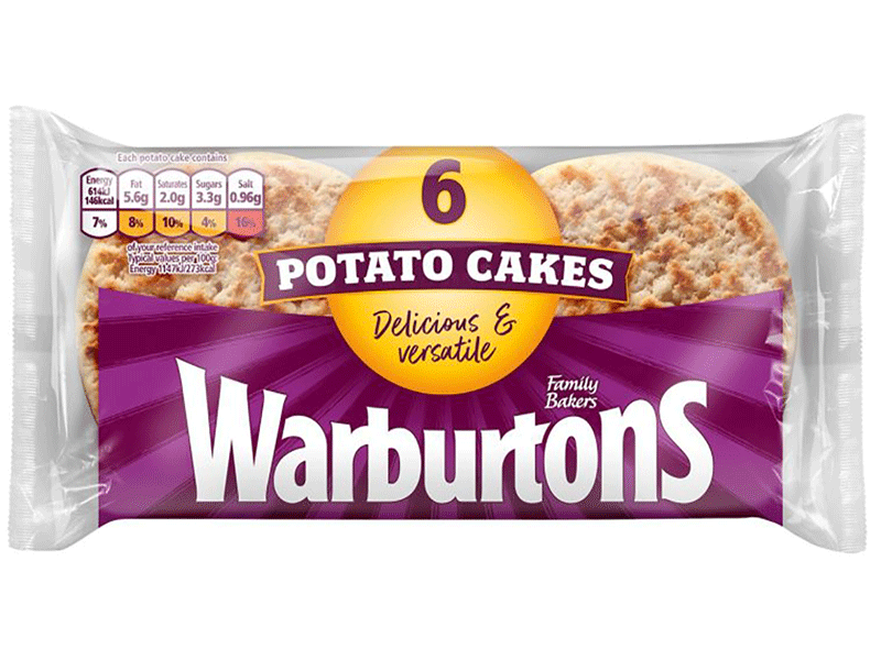 Warburtons Potato Cakes