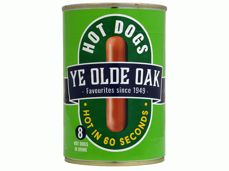 Ye Olde Oak Premium Hot Dogs 400g