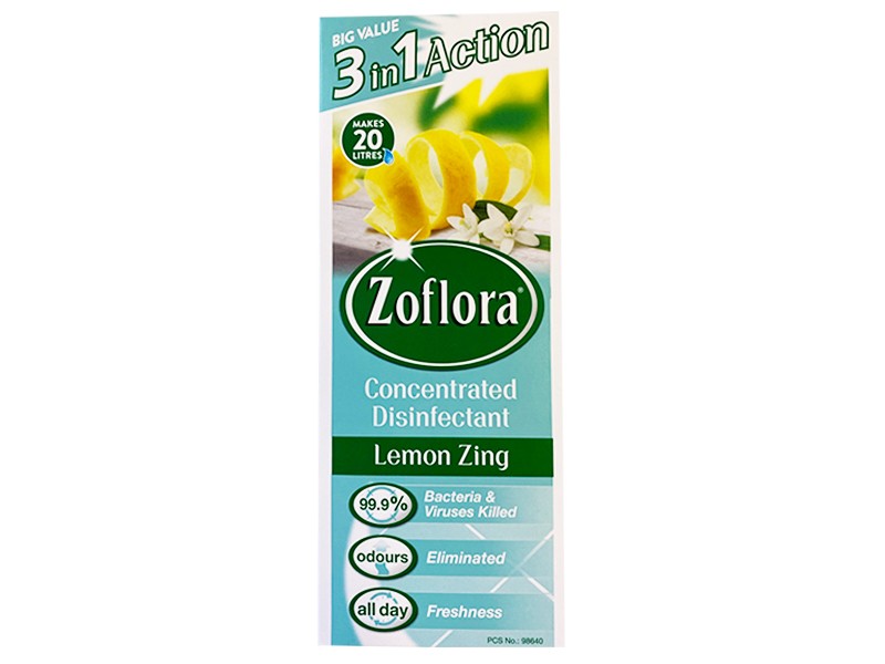 Zoflora 'Lemon Zing' 500ml
